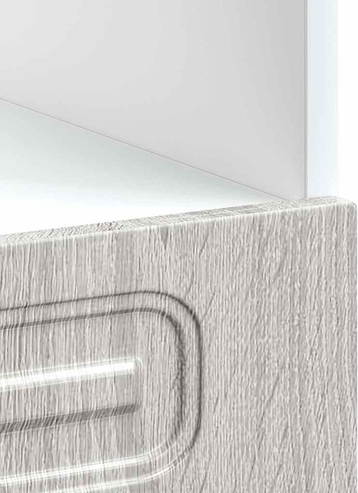 Productafbeelding VidaXL Inbouw ovenkast Kalmar Grey Sonoma ovenkast op houtbasis