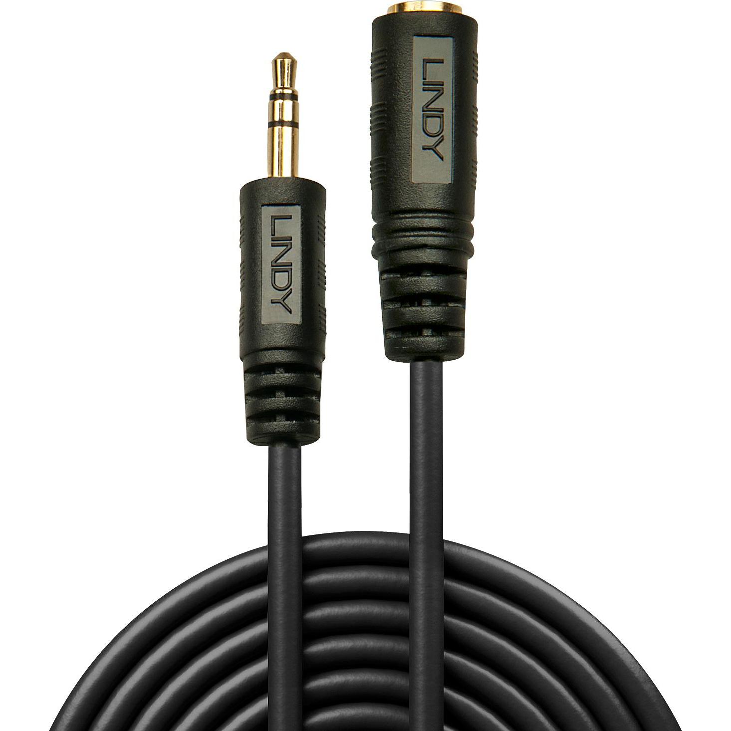 Thumbnail - Lindy 3.5mm – 3.5mm (5 m, 3.5mm Klinke (AUX)), Audio Kabel