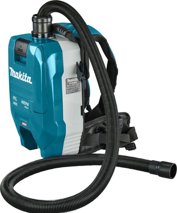 Productafbeelding Makita VC009GZ01 Accu rugzak stofzuiger 40V max. met AWS (zonder accu, zonder lader) (Stofzuiger achter)