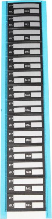 Produktbild Brady B-184, WOAF-32-D, Beschriftbare Etiketten für Inventarisierung, Aluminiumfolie, Schwarz auf