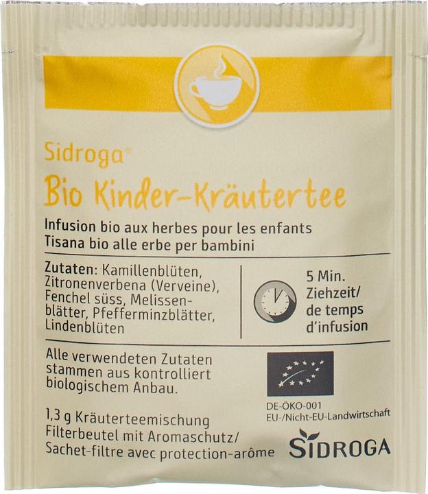 Produktbild Sidroga Bio Kinder Kräutertee Beutel (26 g)