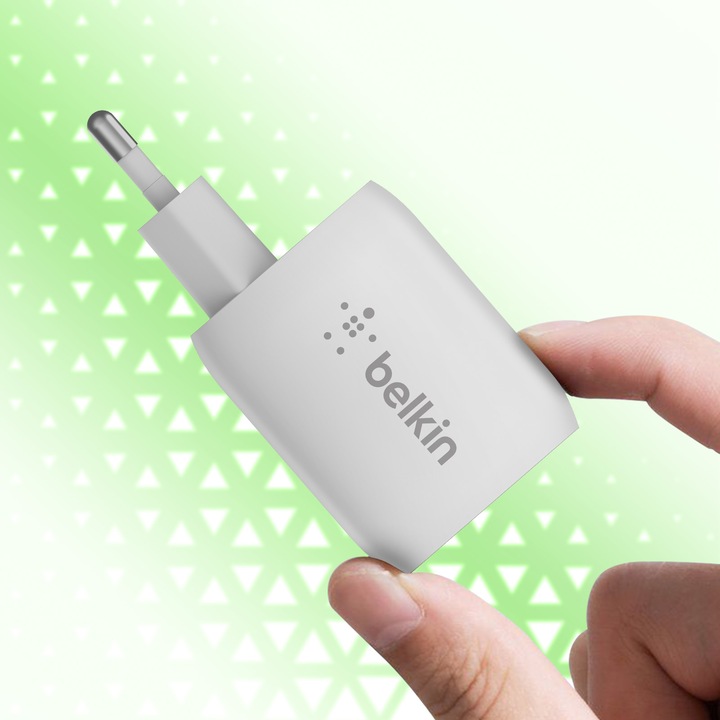 Actual product image Belkin Boost Charge Pro 2-Port GaN Charger (65 W)