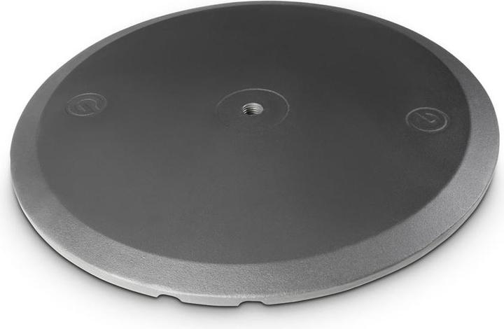 Image du produit Gravity SSP WB SET 1 - Support de haut-parleur avec face ronde - noir (1 pièce, Support, Réglable en hauteur)