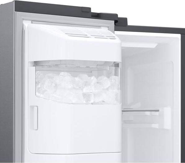 Produktbild Samsung RS6GA884CSL/EG Side-by-Side Kühlkombination Freistehend C Edelstahl (635 l)