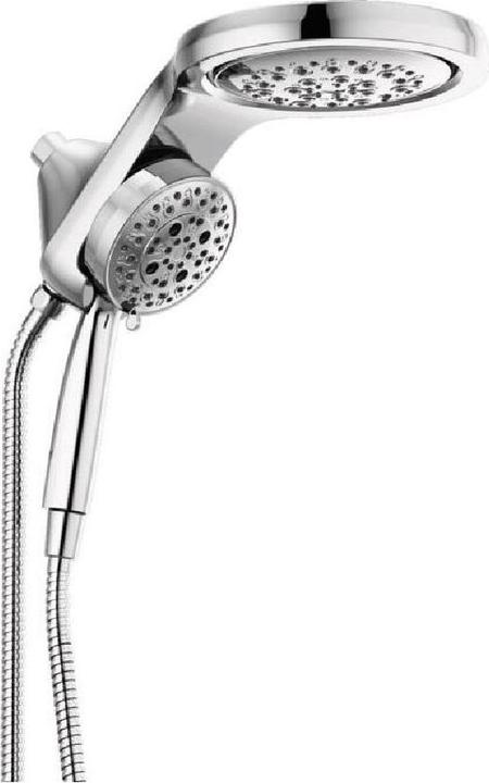 Actual product image Delta HydroRain Wall Mount Dual Shower Head (5 Beam types, 9.50 l/min)