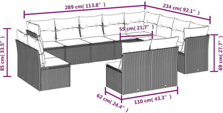 Immagine prodotto vidaXL Clover