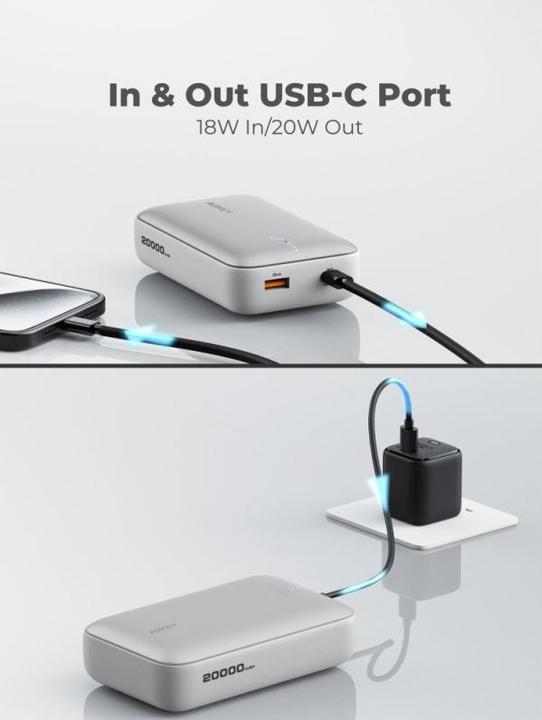 Produktbild Aukey Spark Mini (20000 mAh, 20 W, 77 Wh)