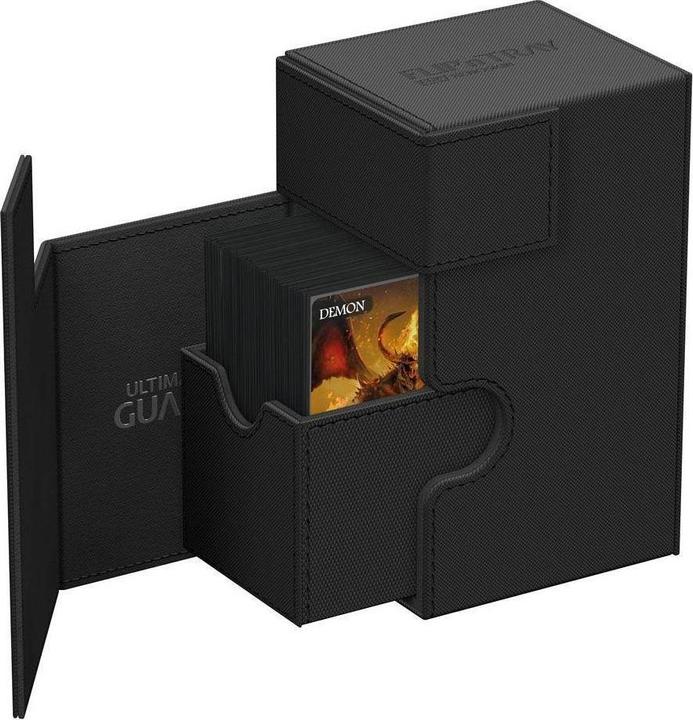 Produktbild Ultimate Guard Flip'n'Tray 80+ XenoSkin Monocolor Noir