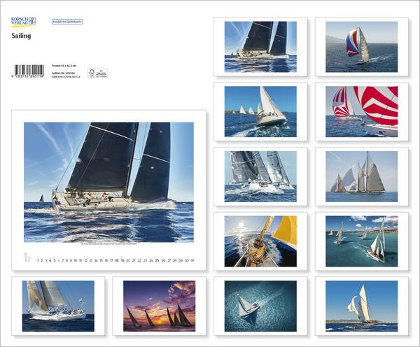 Produktbild Sailing 2026 (55 x 45.5 cm)