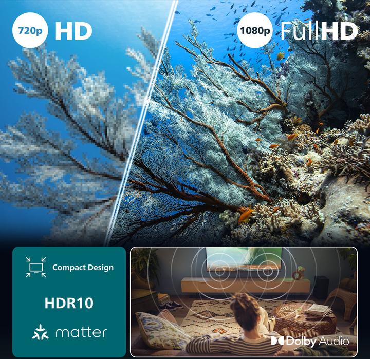 Produktbild Philips 40PFS6000/12 (40", PFS6000, LED, Full HD, 2025)