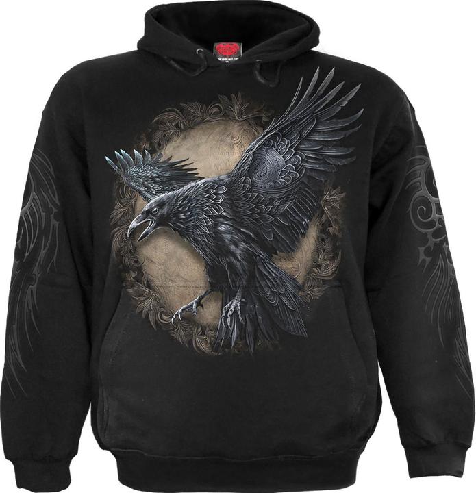 Produktbild Spiral Raven Wise Kangaroo Pocket (Hoodie) (XL)