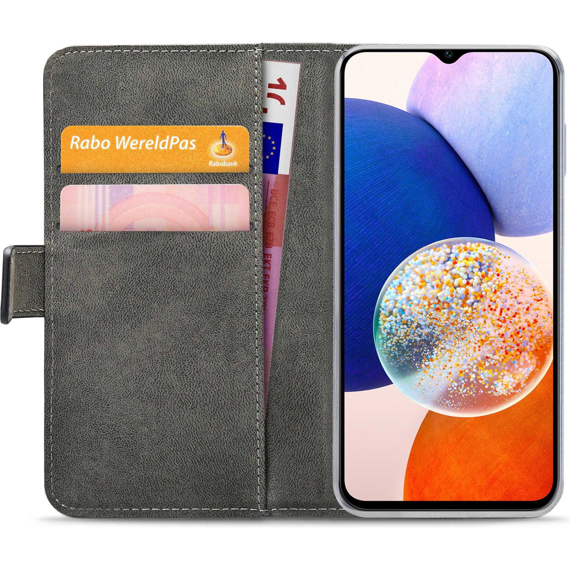 Thumbnail - Mobilize Klassische Gelly-Geldbörse (Samsung Galaxy A14 5G), Smartphone Hülle, Schwarz