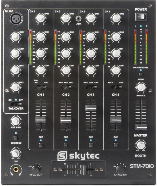 Skytec Console di missaggio STM-7010 (Controller DJ)