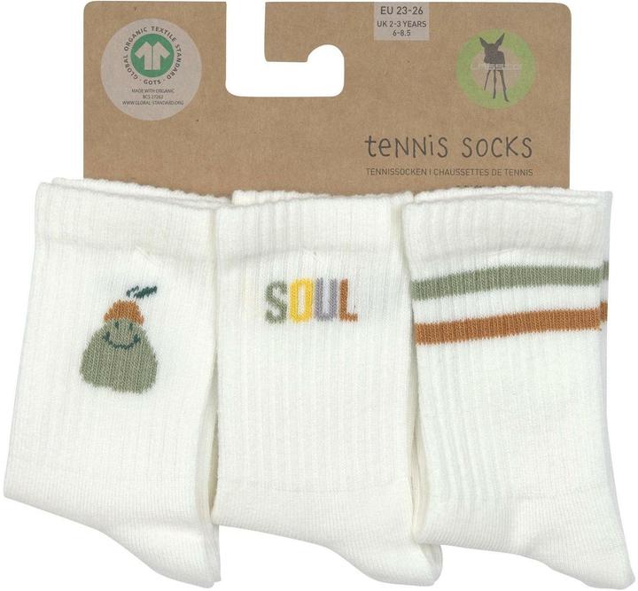 Produktbild Lässig Tennissocken 3er Set Little Gang, Birne Gr. 23 - 26 (3er Pack, 23 - 26)