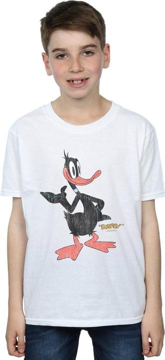 Actual product image Looney Tunes Boys Daffy Duck Distressed T-Shirt (140, 146)