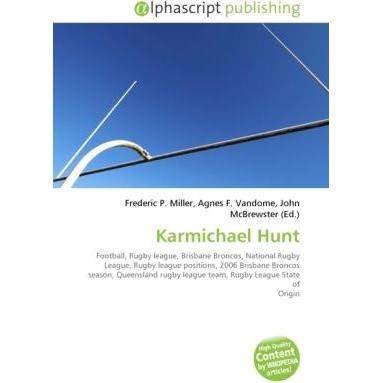 Karmichael Hunt, Ratgeber