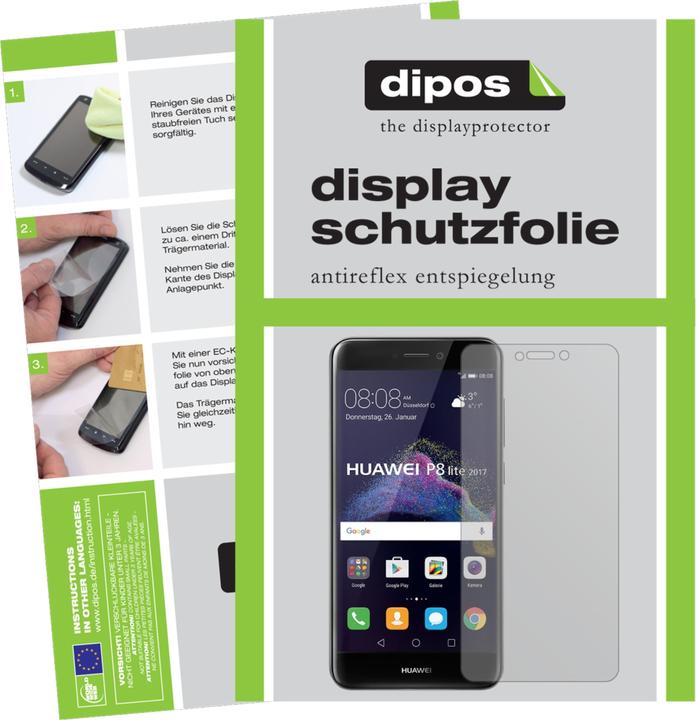 Produktbild Dipos Displayschutzfolie Antireflex (6 Stk., Huawei P8 Lite (2017))