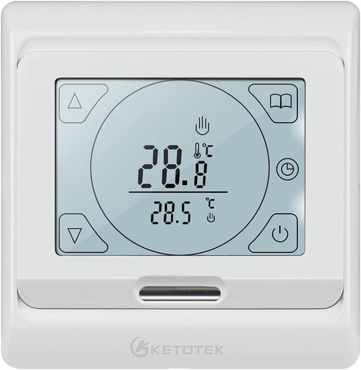 Actual product image Ketotek Thermostat underfloor heating