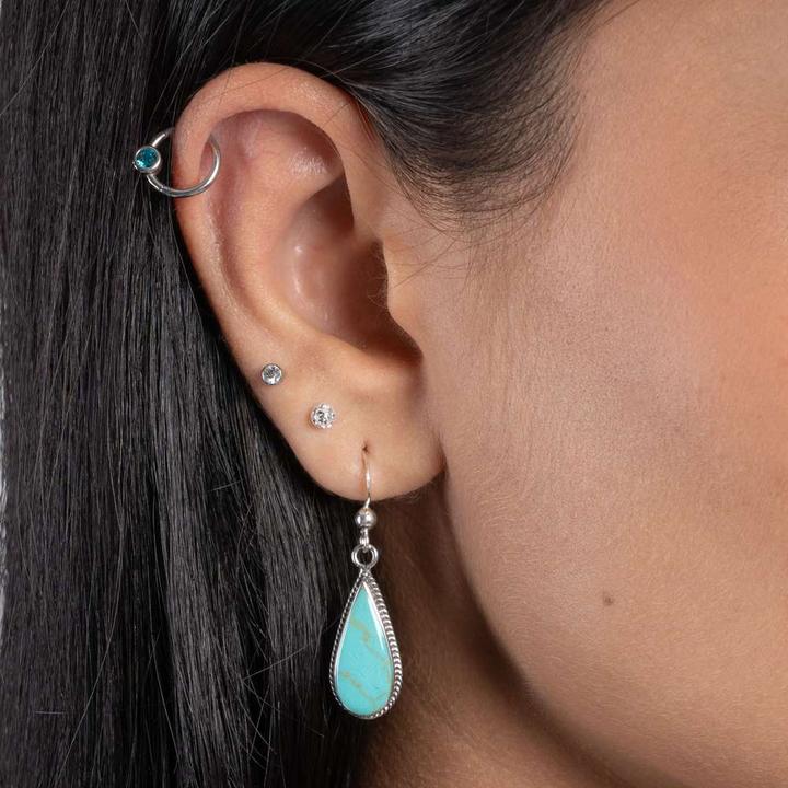 Immagine prodotto Bijouteria Barretta piercing (Acciaio inossidabile, Cristallo Swarovski)