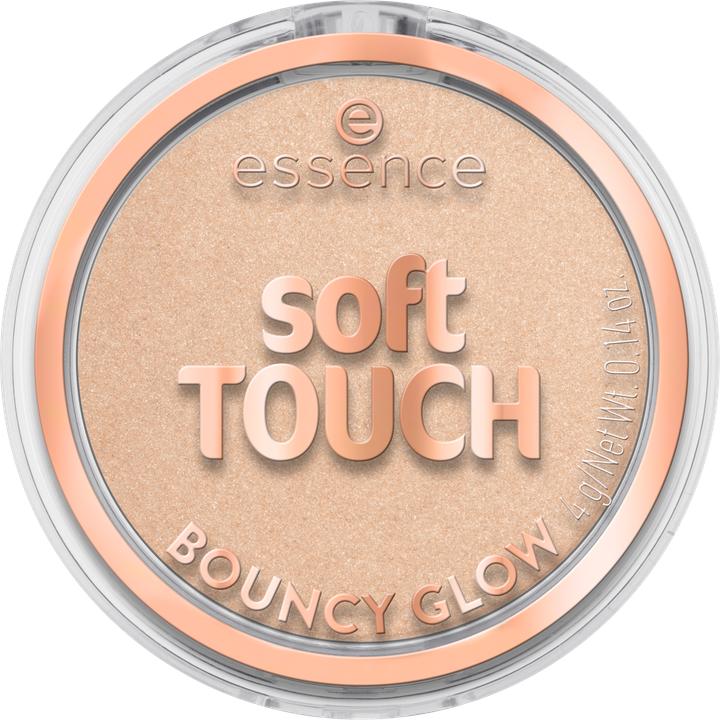 essence soft TOUCH BOUNCY GLOW (10, 10 soft glaze, soft glaze, Highlighter, 4.50 ml)