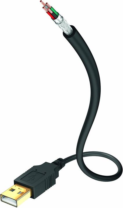Image du produit Inakustik USB haut débit de qualité supérieure (1 m, USB 2.0, 2.50 W)