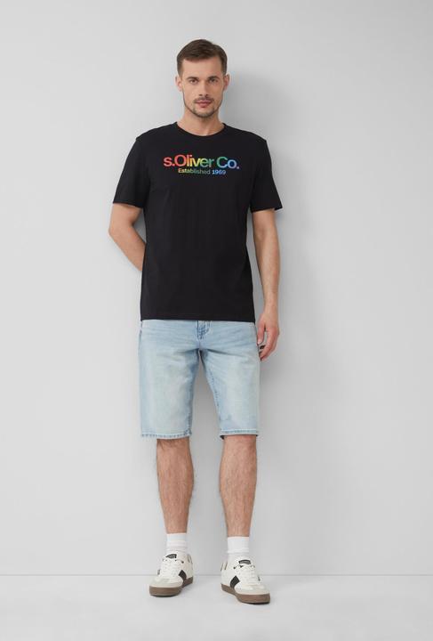 Produktbild S.Oliver T-Shirt T-Shirt mit Pride-Motiv (L)