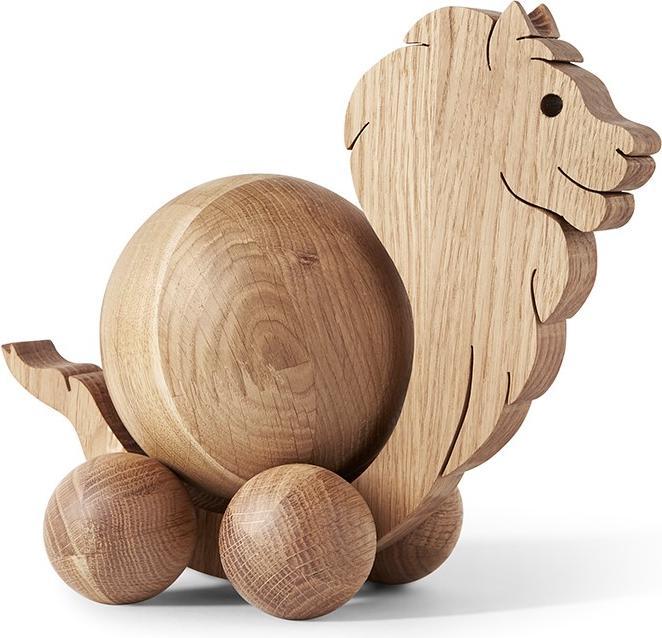 ChiCura Spinning Lion Holzfigur - Medium