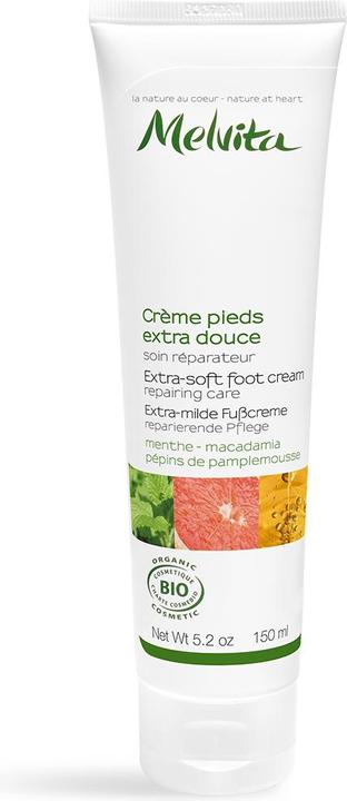 Produktbild Melvita Extra Milde Fusscreme (Fusscrème & Fussgel, 150 ml)
