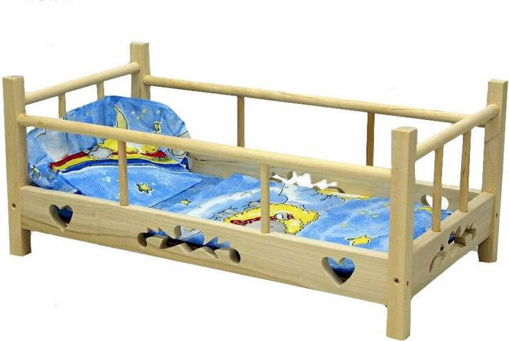 Actual product image Malimas Wooden bed pattern (ŁÓŻWZOR)