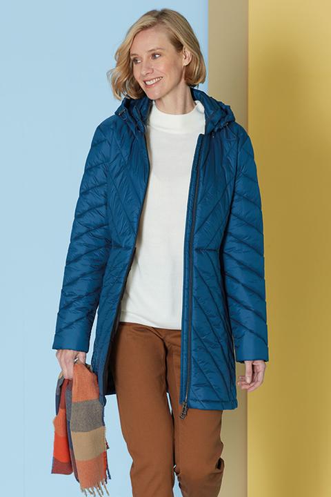 Produktbild Green Goose Damen Leichtstepp-Mantel