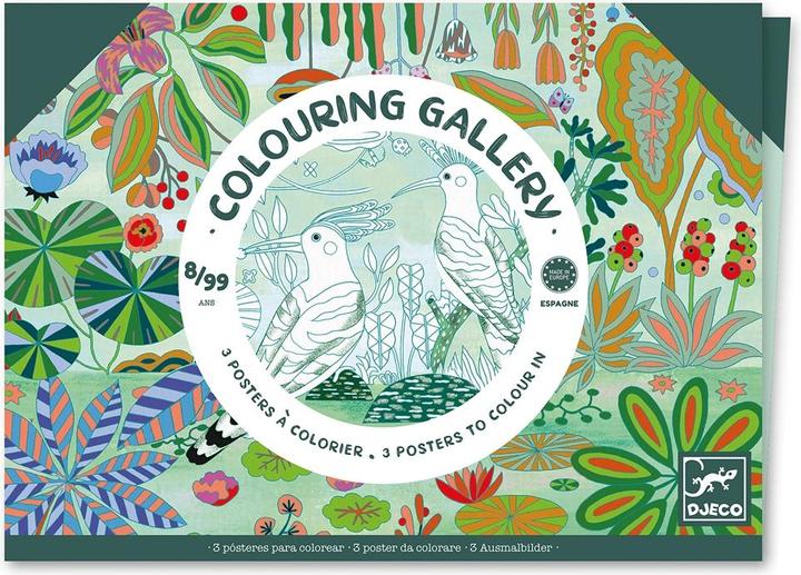 Produktbild Djeco Colouring Gallery Wildness