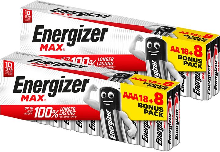 Energizer Max Alkaline Set
