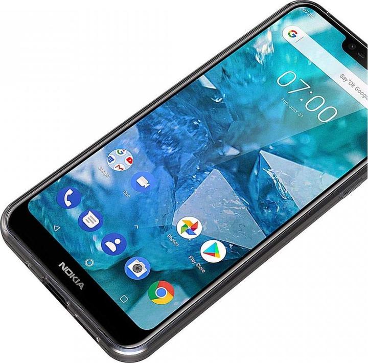 Produktbild Screenguard Nokia 7.1 Flexible TPU Clear Case (Nokia 7.1)