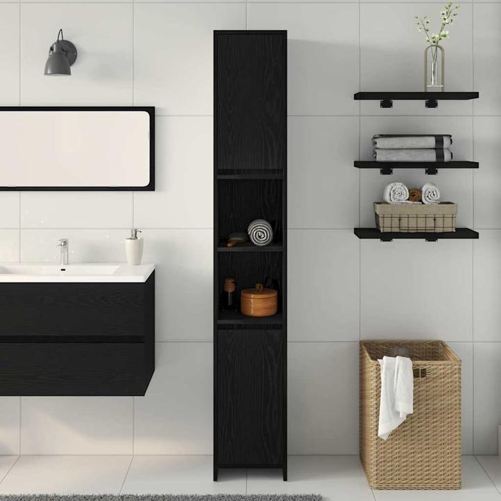 Produktbild vidaXL Badezimmerschrank (30 x 30 x 183.50 cm)