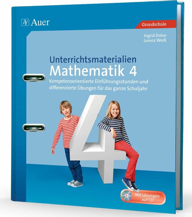 Produktbild Unterrichtsmaterialien Mathematik 4 (Deutsch, Lorenz Weiß, 2014)
