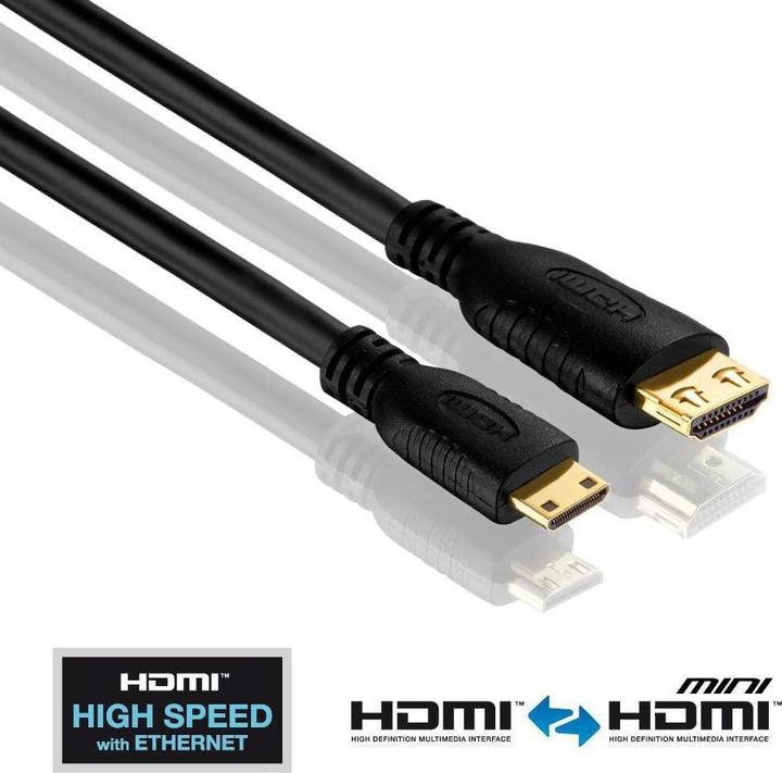 Produktbild Purelink HDMI (Typ A) — mini HDMI (Typ C) (2 m, HDMI, 1.4)