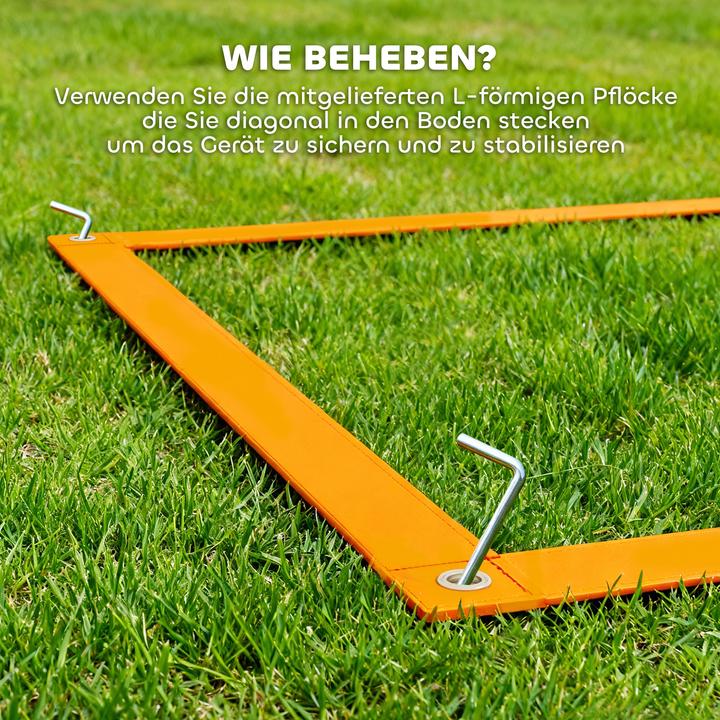 Image du produit PawHut Hunde Agility Set Kunststoff, Oxfordstoff Orange+Blau (Agility)