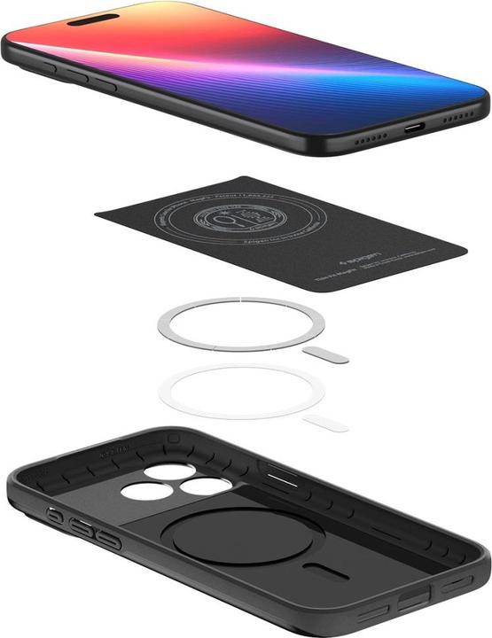 Produktbild Spigen - Thin Fit MagSafe - iPhone 17 Pro Max - Black (Apple iPhone 17 Pro Max)