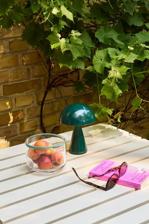 Produktbild Hübsch Mush Tragbare Lampe Dunkelgrün