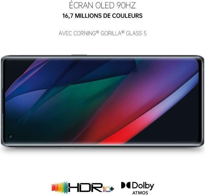 Image du produit OPPO Find X3 Neo (256 Go, Starlight Black, 6.50", Double SIM, 50 Mpx, 5G)
