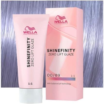 Produktbild Wella Shinefinity Blue Booster 00/89 Cendre Pearl 60ml - Semi-Permanente Farbreflexion (00, 89)