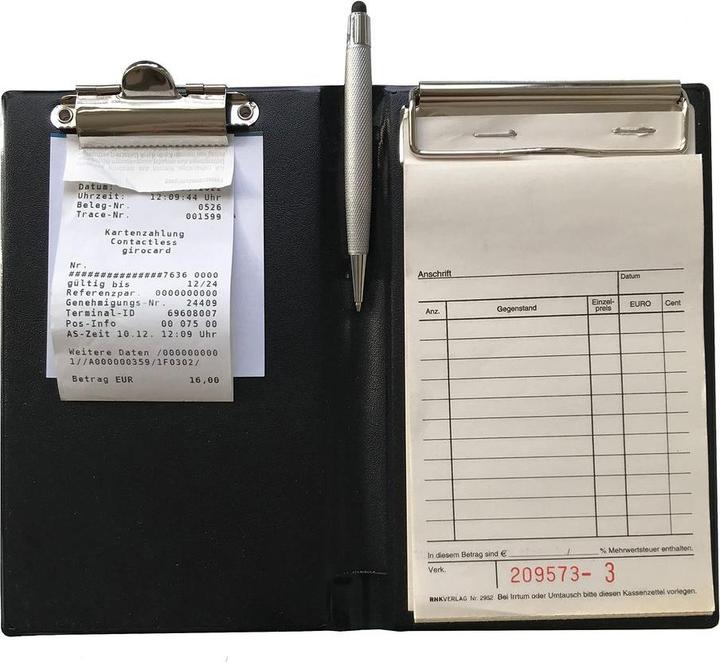 Produktbild Wedo Kassablockhülle (12 x 16 cm)