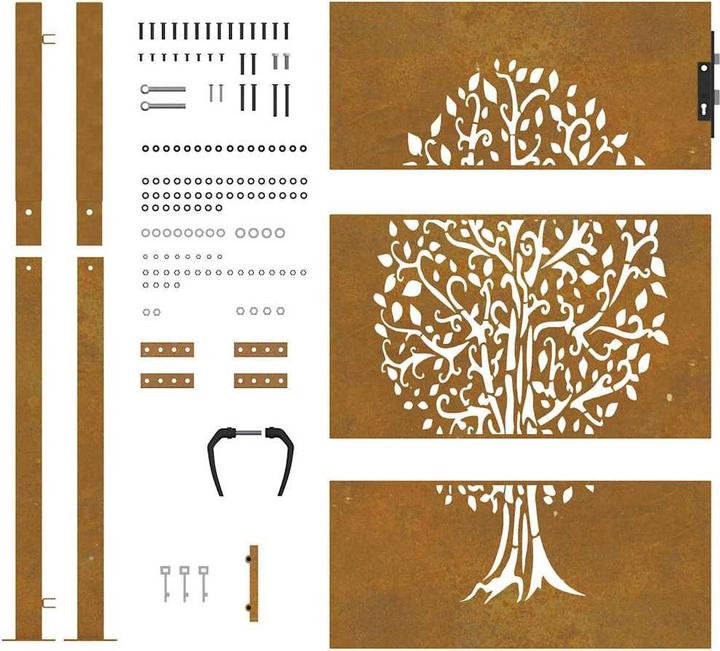 Produktbild vidaXL Gartentor