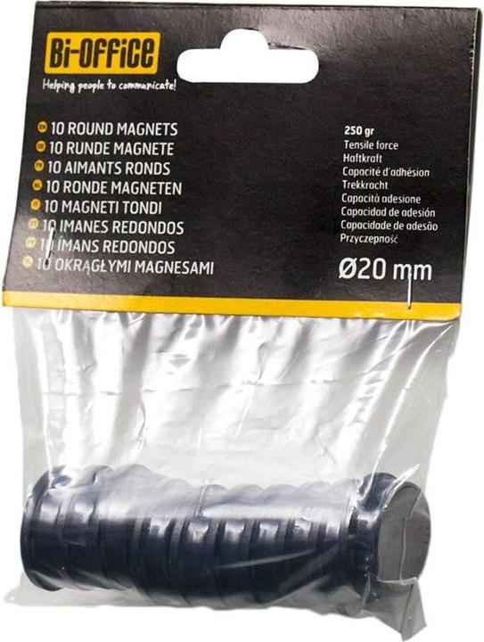 Produktbild Bi-Office Super Strong Magnets blau (10x)