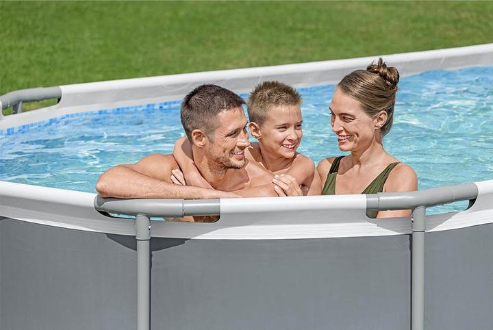 Actual product image Bestway Oval Frame Pool Set (549 x 274 x 122 cm)
