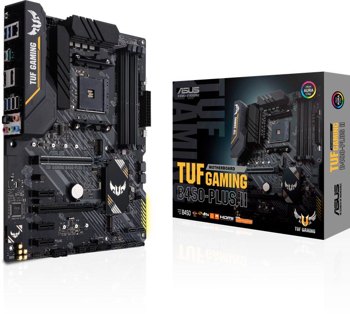 Productafbeelding ASUS TUF B450-PLUS GAMING II (AM4, AMD B450, ATX)
