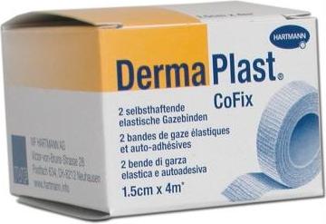 Produktbild DermaPlast Derma Plast Cofix Gazebinde 1,5 cm x 4 m