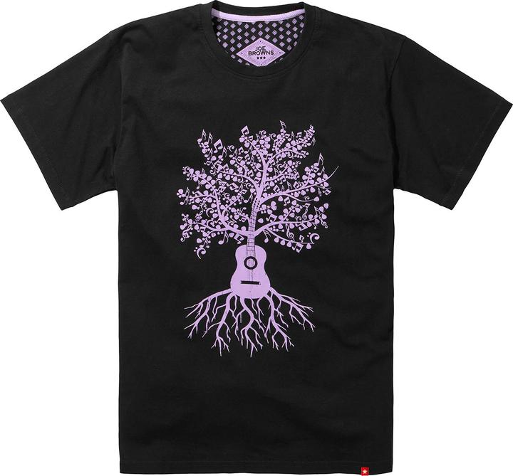 Actual product image Joe Browns Guitar Tree Graphic T-Shirt (S)