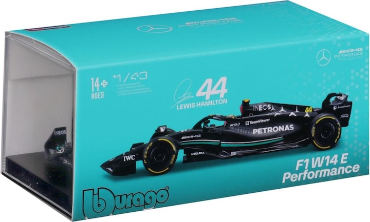 Produktbild Bburago Mercedes-AMG F1 W14 E Perf. Hamilton 2023