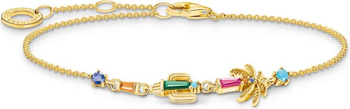 Produktbild Thomas Sabo Armband Charming (19 cm, 925er Silber, 750 Gelbgold Vergoldung)